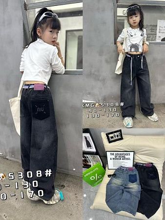 Джинсы Фунтик 5308 black - делук