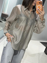 Рубашка Comod 3330 grey - делук