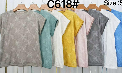 Футболка Estima C618 powder - делук