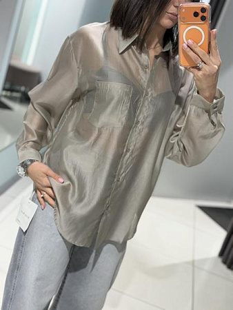 Рубашка Comod 3330 grey - делук