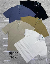 Футболка Minh 68444 khaki - делук