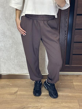 Штаны Спорт Valentina 211 brown - делук