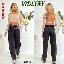 Джинсы Vidlyry 8001 black - делук