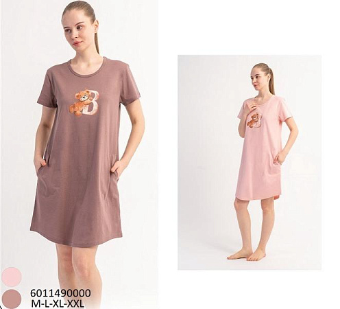 Ночнушка Trikotag 6011490000 pink - делук