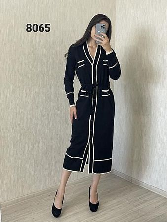 Платье Fsn 8065 black - делук