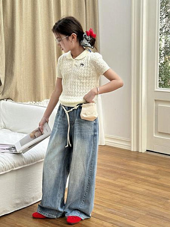 Джинсы Yalisi 9056 l.blue - делук