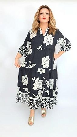 Платье Romeo Life 7976 grey - делук