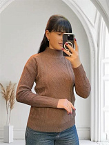 Свитер Levisha 24039 brown - делук