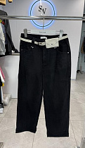 Джинсы Saint Wish 88050 black - делук