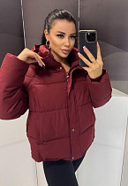 Куртка Modnulya 88160 wine - делук