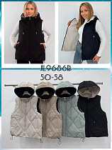 Жилетка Dorimodes 9686B black - делук