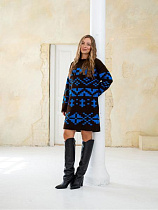 Туника Liza Brend 1110 black - делук