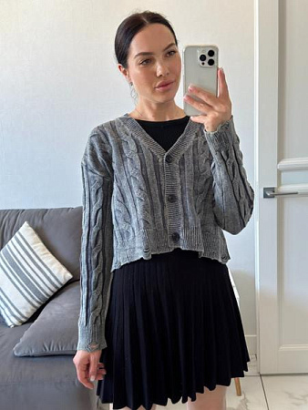 Кофта Modnulya 843 d.grey - делук