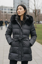 Куртка Dknsel 76716 black - делук