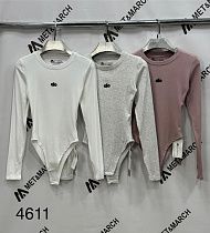 Боди Met&March 4611 l.grey - делук