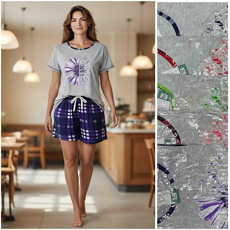 Пижама Homewear A02 mix - делук