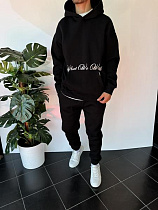 Худи Three Black 2325 black - делук