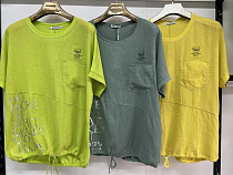 Футболка Estima 9586 yellow - делук