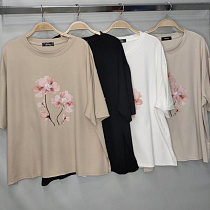 Футболка Style Nadezhda 7079 white - делук