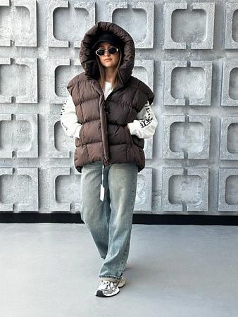 Жилетка Trend 2535 brown - делук