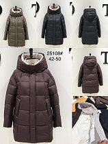 Куртка Yafeier 25108 brown - делук