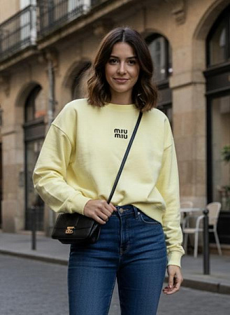 Свитер Delviago 0054 yellow - делук