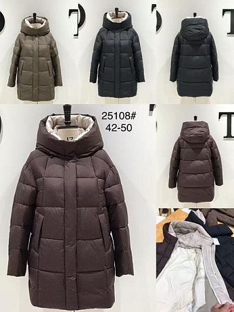 Куртка Yafeier 25108 brown - делук