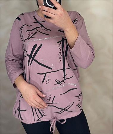 Свитер Levisha 27077 lilac - делук