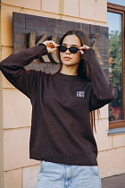 Свитер Little Secret 9081 brown - делук