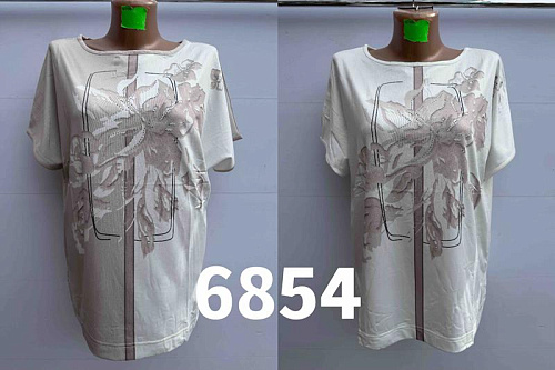 Футболка Gertie 6854 beige - делук