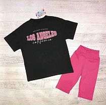 Костюм Lima Kids 2314 black-crimson - делук