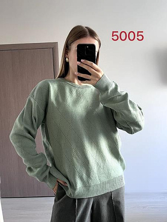 Свитер Fsn 5005 green - делук