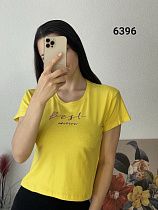 Футболка Fsn 6396 yellow - делук