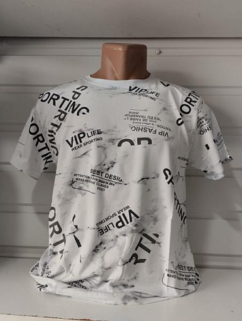 Футболка Panda 1699 white - делук