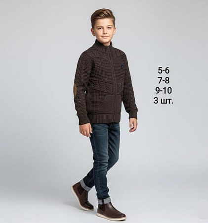 Кофта Amz AM3 brown - делук