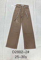 Джинсы Dknsel D2882-2 brown - делук