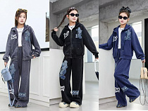 Костюм Спорт Delfinka 26015 navy - делук