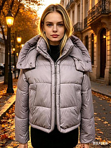 Куртка Jacket B165 grey - делук