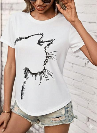 Футболка Iraopt IR126 white - делук