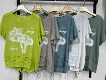 Футболка Dgmd 7386 l.green - делук