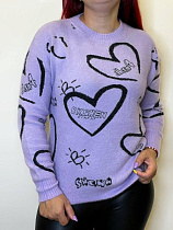 Свитер Kosta 59772 lilac - делук