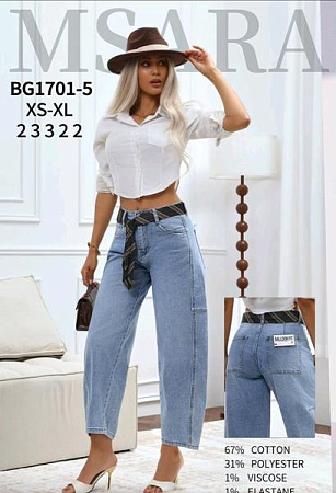 Джинсы Jeans Club BG1701-5 l.blue - делук