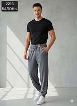 Штаны Спорт Moranny 2216 grey - делук