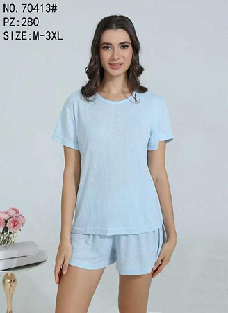 Пижама Fili Wear 70413 l.blue - делук