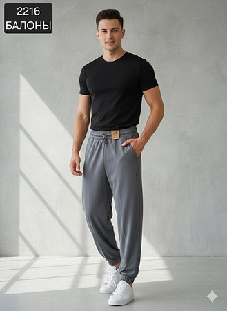 Штаны Спорт Moranny 2216 grey - делук