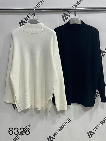 Свитер Met&March 6328 black - делук