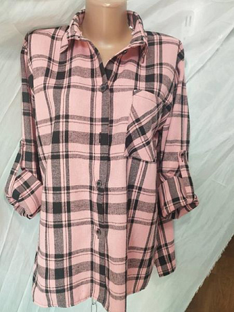Рубашка Galina 584 pink - делук
