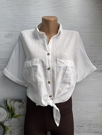 Рубашка New Season 8372 white - делук