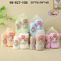 Полотенце Koloco 98-927-100(70*140/35*75) - делук