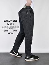 Джинсы God Baron M171 black - делук